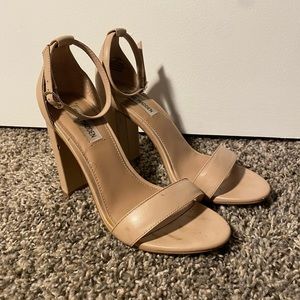 Nude Steve Madden Heels
